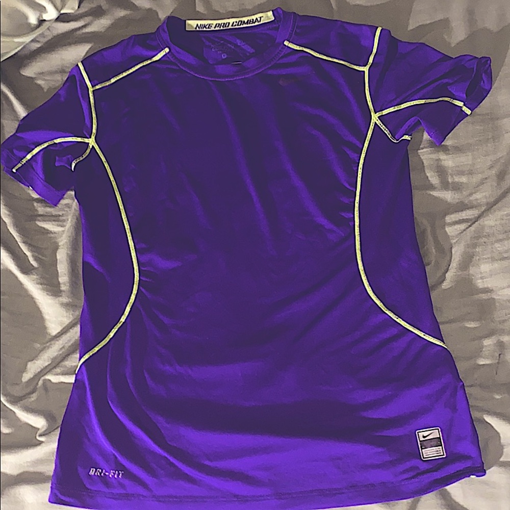 Nike Pro Combat Neon Shirt